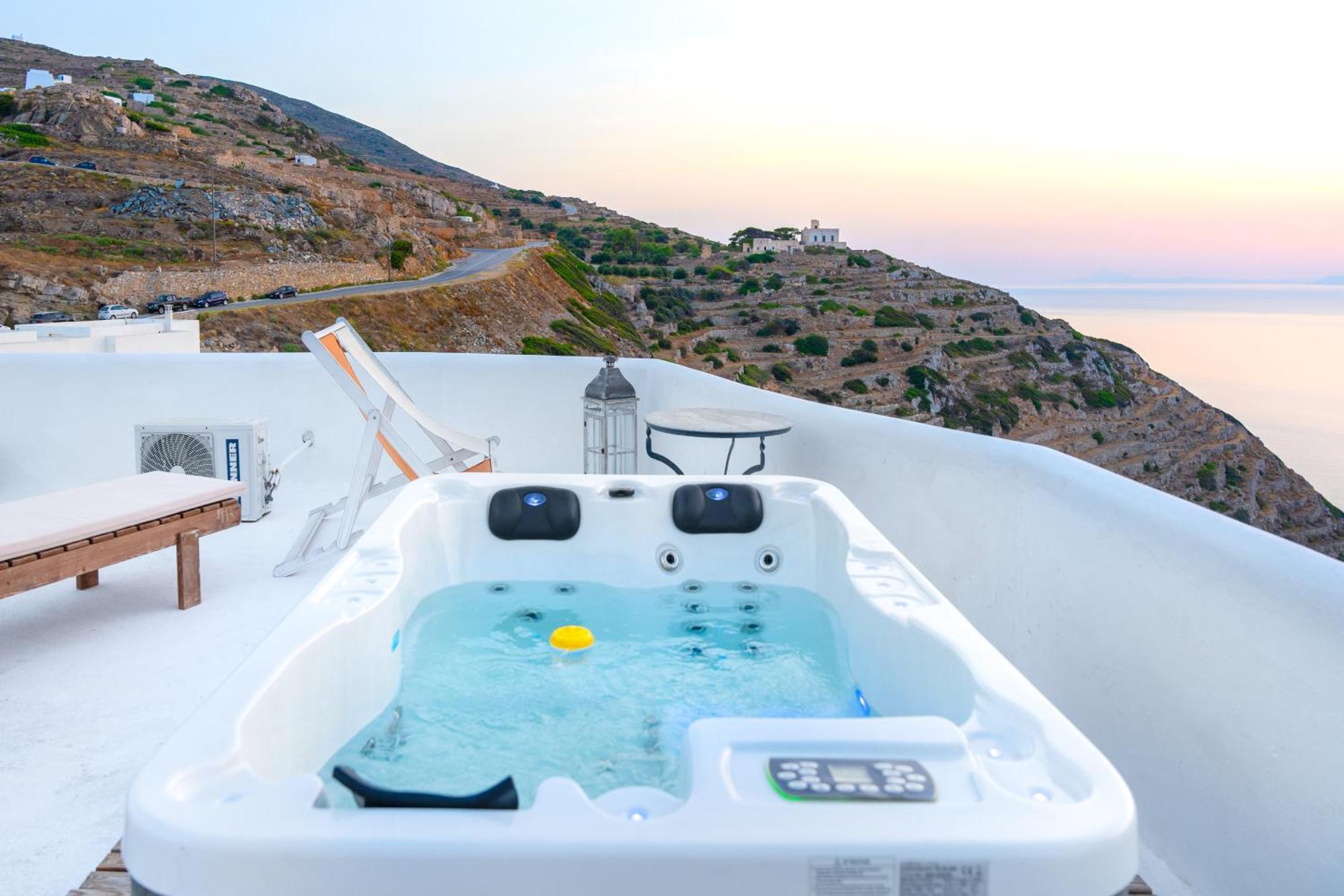 Paros - Sikinos Sunset Apartment Екстериор снимка